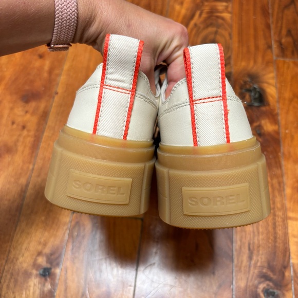 SOREL Cream Caribou X Sneakers Chunky Platform 10 - Picture 9 of 12
